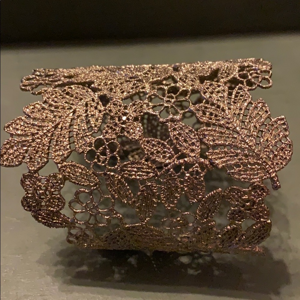 Boho Floral Cuff - Picture 2 of 3